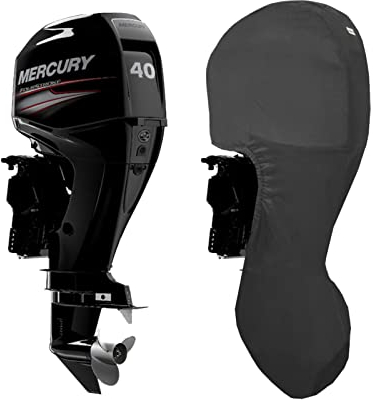 Oceansouth Abdeckung für Mercury Außenborder (40-60HP 635mm (25) ((2008>) 4 Stroke 4CYL))