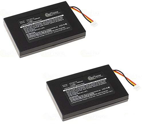 Akku Li-Polymer kompatibel mit Logitech G533 G633 G635 G933 G935 (Ersatz für 533-000132) - 2er Set