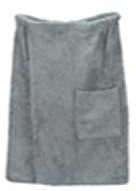 ARTG Towelzz® Kilt de Sauna pour Homme (Taille jusqu'à 150 cm) – Gris Anthracite