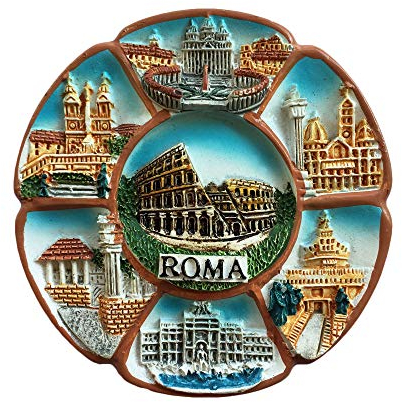 Rom Italien 3D Berühmte Landschaft Kühlschrankmagnet Reise Aufkleber Souvenirs Haus & Küche Dekoration Roma Kühlschrankmagnet aus China