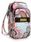 whatUneed Ladies Cross-body Bag Mobile Phone Shoulder Bag Wallet Pouch, Handbag Wristlet Purse for Carrying Card Cellphone for Women