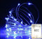 MSC 10ft / 3M * 30 LED's Battery Powered LED Blue Coloured String Fairy Lights On Copper Cable with Light Effects, Ideal for Christmas, Xmas, Party,Wedding,Decoration Blue-Batt-3M