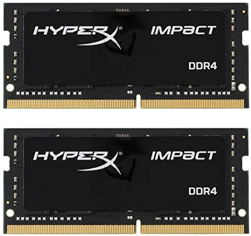 HyperX Impact HX426S16IB2K2/32 Arbeitsspeicher 32GB Kit*(2x16GB) 2666MHz DDR4 CL16 SODIMM