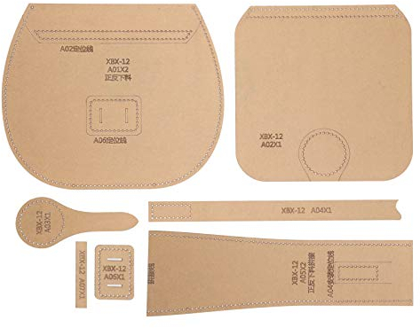 Acrylic Leather Craft Template for Single-Shoulder Bag Making - DIY Supply