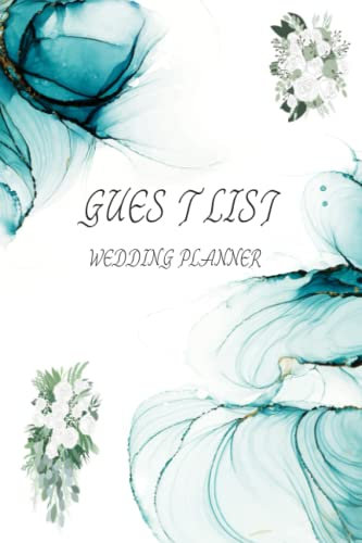Guest List Wedding Planner The perfect soft pink rose to track your guests addresses, R.S.V.P, invitations sent, save the date and (Name, Adresse, ... E-mail Adress) more: 120 Pages Size 6x9