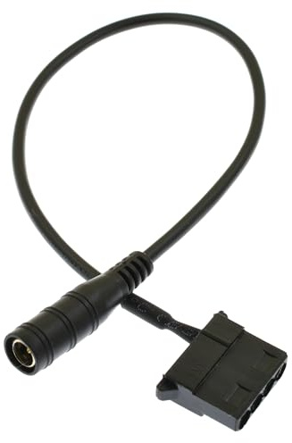 YiKaiEn DC auf Molex 4-Pin Adapterkabel für PC-Lüfter, 30 cm