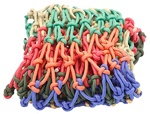 HAPPLiGNLY Kletter-Vergnügungsgeräte-Schutznetz, Decken-dekorative hängende Ornamente Balkon-Schutznetz for Kinderspielzeug Haustiere Seilnetz (Size : 5 * 5m)