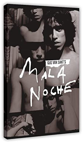 EDSC Klassisches Filmposter Mala Noche Leinwandbild Wandkunst Dekor Bild Gemälde für Wohnzimmer Schlafzimmer Dekoration Rahmen: 30 x 45 cm