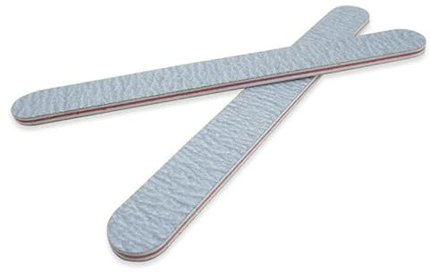 Lime à ongles pour ongles 100 180 240 50 pcs/lot papier de verre zèbre émeri outils à ongles ongles-100-100 grain