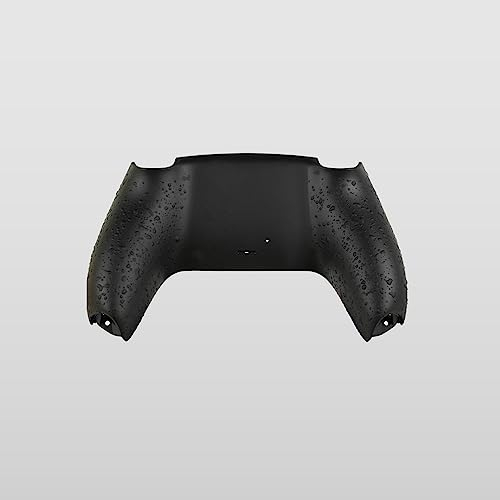 PS5 Controller Rückschale mit Grip | Controller Modding | Backcase inkl. Tutorial | Softtouch Rückseite in komplett schwarz | Aleksr.de