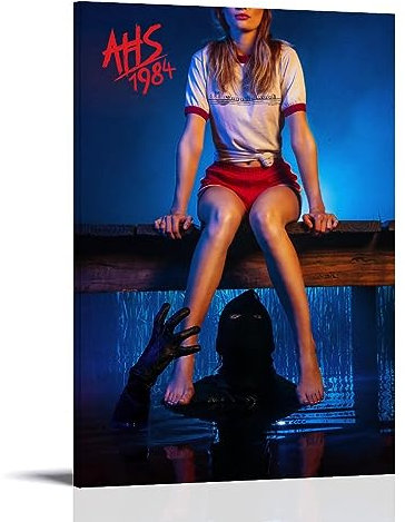 ELedvb Bühne American Horror Story Poster Leinwand Poster Dekorative Malerei Leinwand Wandposter und Kunstdruck Moderne Familie Schlafzimmer Dekor Poster 40 x 60 cm
