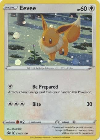 Eevee SWSH190 Holo Promo Pokemon Schwert & Schild Promos
