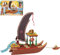 Mattel Disney Moana 2 Toys, Moana’s Adventure Canoe Playset with Floating Canoe, Moana Small Doll, 1 Character Friend, 6 Play Areas & 10 Accessories, JBT54