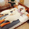 Ragelion Riesen Gans Kuscheltier Groß Ente Stofftier Plüsch Gans Kissen Puppe Kawaii Geschenke für Kinder (Kleinfuß, 160cm)