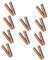 VALICLUD 10st Regenbogen Gewebtes Armband Regenbogen-armband Freundschaftsarmbänder Für Frauen Farbige Armbänder Party-armband Regenbogen-stolz-armband Trendige Armbänder