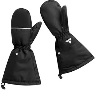 WeeDo - Kinder - Fausthandschuhe - Universe - Robuste Fäustlinge mit extra Langen Manschetten