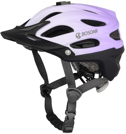 Bosoar Mountain Bike Helmet for Adult Men Women,Fit 55-61 Cm