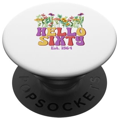 Hallo Sixty Est 1964 PopSockets Klebender PopGrip
