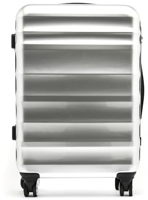 MISAKO London Großer Harter Koffer Damen - London Silber 78 X 54 X 28 cm Groß