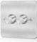 Aroidful 220-240V LED Dimmer Switch, Trailing Edge Double Dimmer Light Switch for Dimmable LED/Incandescent/Halogen, Rotary Push On/Off, 2 Gang 1 Way/2 Way, 5-200 W (Silver)