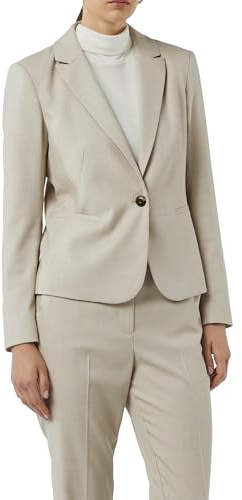 Comma Strukturierter Blazer mit Reverskragen