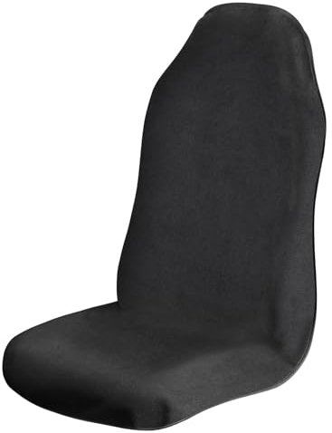 vsshe Autositzbezug Universal, Sitzschoner Sitzbezüge Auto Vordersitze | Wasserdicht und rutschfest Autositzauflage für Arbeit, Sport, Werkstatt Autositzschoner Vordersitze Fahrersitz