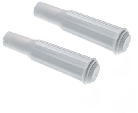 vhbw 2X Wasserfilter Filter kompatibel mit Jura Impressa E80, E75, E60, E70, E65, E74 Kaffeevollautomat, Espressomaschine Weiß