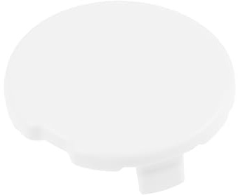 LT Easiyl Tappo di copertura per paraurti posteriore con gancio di traino 4538850126 4538854500 compatibile con Smart Fortwo 453 2016-18, bianco
