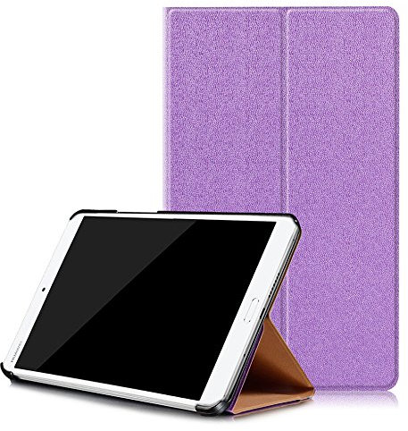 Lobwerk Tasche für Huawei Honor Pad 2 8.0 Zoll Schutz Hülle Flip Tablet Cover Case (Lila)