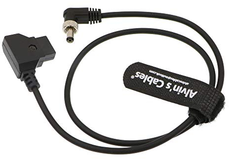 Alvin's Cables D-Tap to Locking DC 5.5 * 2.1 Atomos Monitor Power Cable for Video Devices PIX-E7 PIX-E5 7 Touchscreen Display Hollyland Mars 400s 60CM