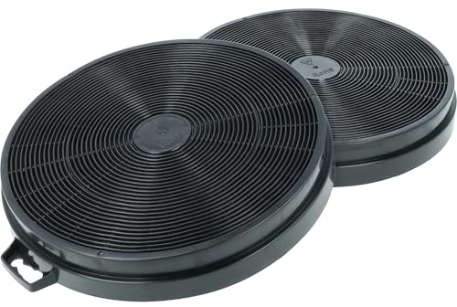 vhbw 2x Aktivkohlefilter kompatibel mit AEG X 58263 MV 1 Dunstabzugshaube | 20,2 cm