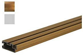 PROFILO ZANZARIERA ALLUMINIO 250 BRONZATO MEDAL