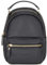 Expatrié Mini Rucksack Damen Schwarz PAULINE Crossbody Tasche aus veganem Kunstleder - Umgängetasche, Schultertasche & Handytasche Mädchen - Klein & super Trendy