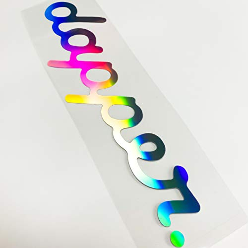 55cm Dapper Auto Aufkleber Car Design Style Tuning Sticker Hologramm Oilslick Rainbow Shiny reflektierend