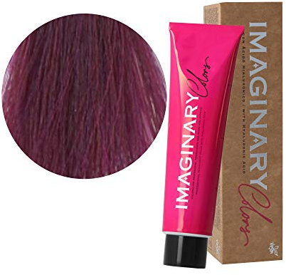 The Imaginary Colors | Coloración Permanente Vegana con Ácido Hialurónico | Cobertura 100% | Color Rojo y Violeta 6-52 Rubio Oscuro Violeta Caoba - 100 ml (Pack de 3 uds.)