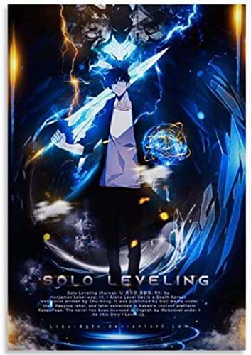RUIYANMQ Puzzle 1000 Teile Anime Solo Leveling Poster Holz Kinderspielzeug Dekompressionsspiel Yp133Vq