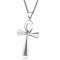 Ägypten Ankh Kreuz Anhänger Halskette für Frauen Männer Schlüssel des Lebens Edelstahl ägyptische Kette Halskette Hip Hop Schmuck Geschenk