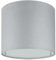 Wogati® Premium Lampenschirm E14/E27 Baumwolle | Grau | Ø14cm Höhe 12,3cm | Für Stehlampe, Hängelampe Und Tischlampe