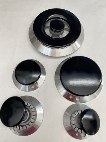 COMPATIBILE CON SMEG kit 5 fornelli doppia corona con ausiliare al centro 1 ultrarapido 2 semirapidi 1 ausiliare per piano cottura a gas B 5339/9