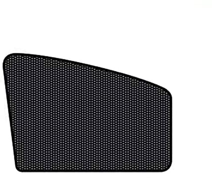 Riloer 2 parasoles magnéticos para ventana lateral de coche, protección UV, malla de cortina para parasol para ventana de coche, película de protección para ventana de coche de verano, negro
