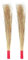 Day 2 Day Basis? Traditional Coconut Fiber Broom Stick I 35 Inch Long I Washable Seekh Jhaadu I Firm & Comfortable Plastic Grip I Ideal for Wet Surface Cleaning I 360GMS (Pack of 2)