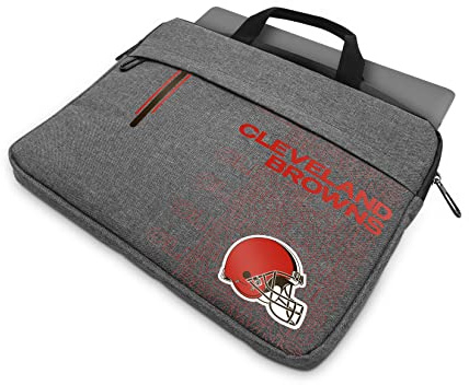 SOAR Unisex's NFL Laptop Case, Charcoal Grey, 13