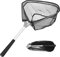 wiipara Kescher Angeln Teleskop Kescher 55cm, Fischernetz Klappbar Kompakt Angel Kescher Teich Karpfenkescher, Outdoor Angelzubehör Angeln Kescher für Kinder Erwachsene