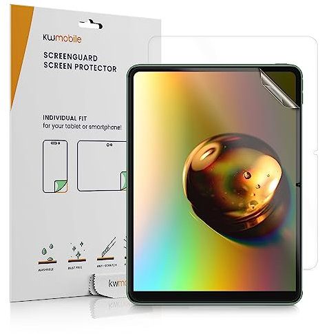 kwmobile 2X Tablet Schutzfolie kompatibel mit OnePlus Pad Folie - Full Screen Protector - Tablet Displayfolie entspiegelt