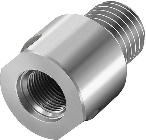 HAowosi Lathe Headstock Spindle Adapter,Converts FT 3/4 x 16 to MT 1 x 8 TPI for Woodworking Lathe