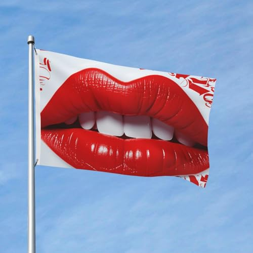 Flagge, 2 x 91 cm, Banner mit 2 Ösen, Drucklippen, Außendekorationen, HD-Druck, 200D, strapazierfähiges Polyester, Banner für Urlaub, Hof, große Flaggen für Innen- und Außendekoration