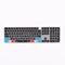 Editors Keys Logic Pro Tastaturabdeckung, kompatibel mit Apple Magic Numeric Keyboard, Silikon-Schutzhülle mit Logic Pro Shortcuts, passend für TouchID und Non-TouchID Modelle
