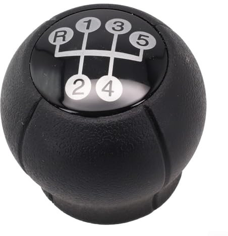 Schaltkopf Handball Schalthebel 5 Gang Schaltknauf Leder Schaltknauf für Opel Opel Corsa B C Vectra B GU