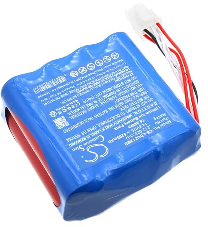 TCTK Akku 5200mAh Kompatibel mit [Laerdal] Nursing Anne Simulator, SimMan 3G, SimMan 3G Mystic Patient Simulator, Patient Trauma, Trauma Essential, Essential Ersetzt 10910, 212-02033-D, 212-12550, 41