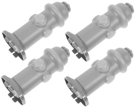 EXHUMKY 4Er-Box Toilettenzubehör für Hunde Hunde-PIPI-Pad Hund Sonnencreme Spender Erde hundetoilette Hundeklo Zubehör Tierurinpfosten Hundepipi-Zug-Toilettensäule Plastik Grey